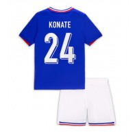 France Ibrahima Konate #24 Replica Home Minikit Euro 2024 Short Sleeve (+ pants)